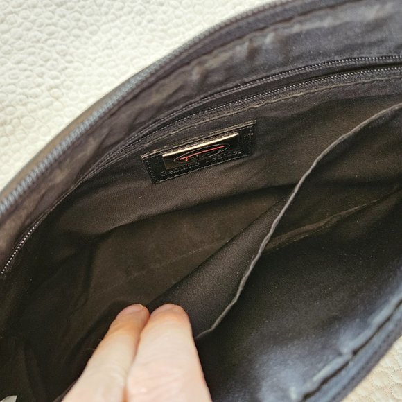 Talbots black leather bag - Picture 10 of 13